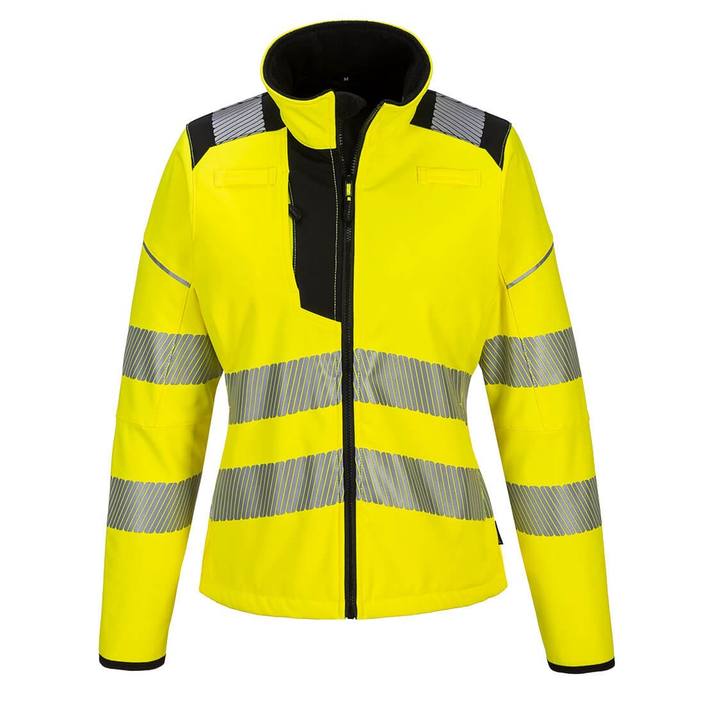 PORTWEST® PW3 Hi-Vis Damen Softshelljacke - PW381