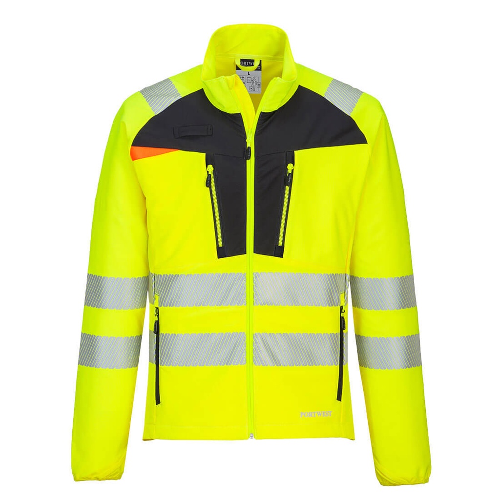 PORTWEST® DX4 Hi-Vis Leichte Stretch Arbeitsjacke - DX481