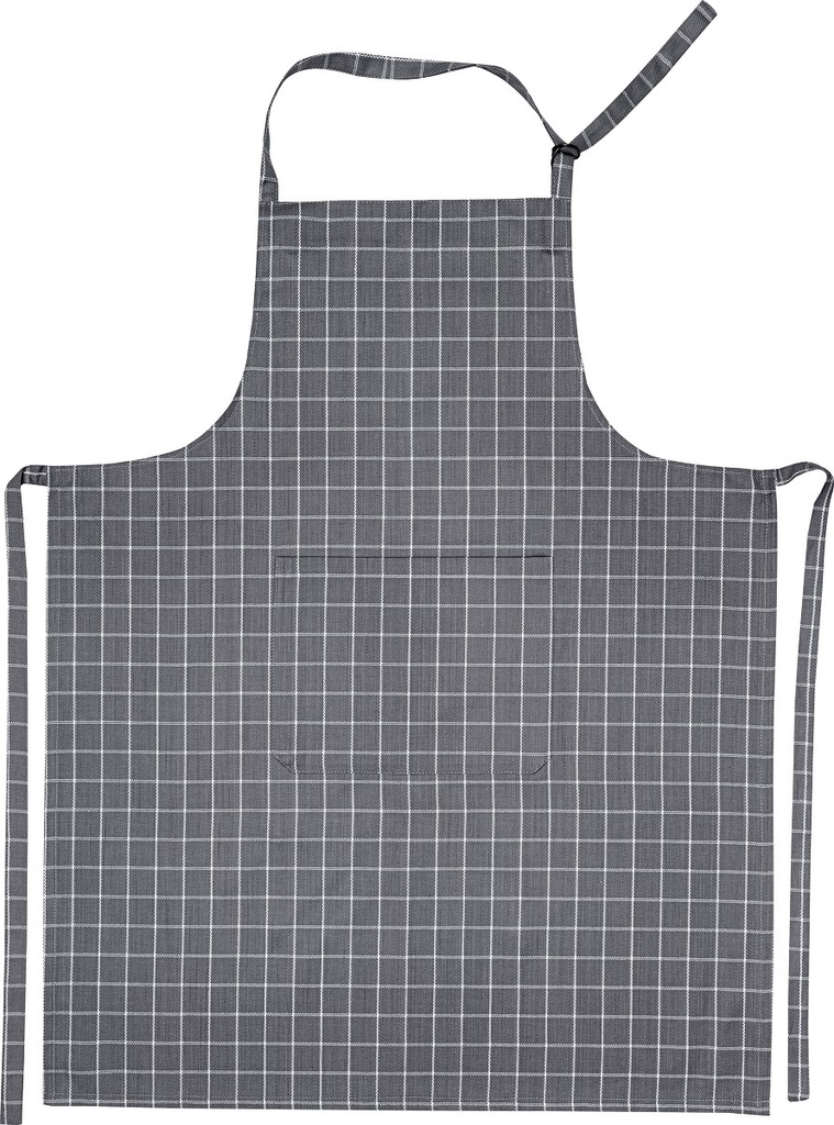 KRACHT® KLASSIKER Baumwoll Küchenschürze Vollfarbig "Trockenperle"