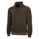 NITRAS® 7039 MOTION TEX PLUS Pullover braun OEKO-TEX