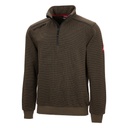 NITRAS® 7039 MOTION TEX PLUS Pullover braun OEKO-TEX