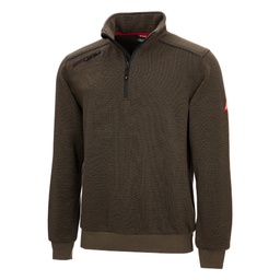[7039-4XL] NITRAS® 7039 MOTION TEX PLUS Pullover braun OEKO-TEX (braun, 4XL)