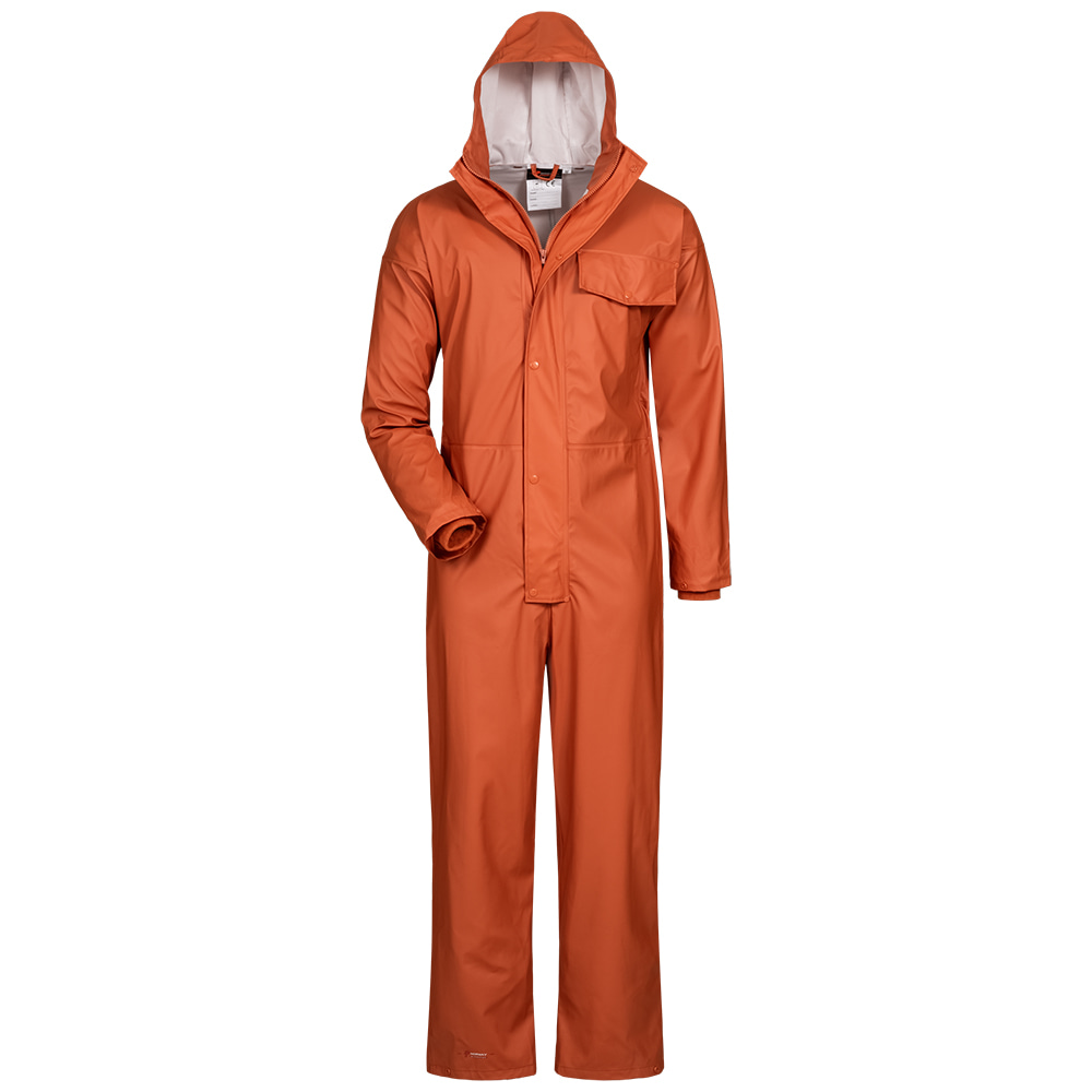 NORWAY® *CAROLINENSIEL* PU-STRETCH-OVERALL ORANGE