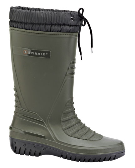 SPIRALE® *HAMMERFEST* PVC - WINTERSTIEFEL grün