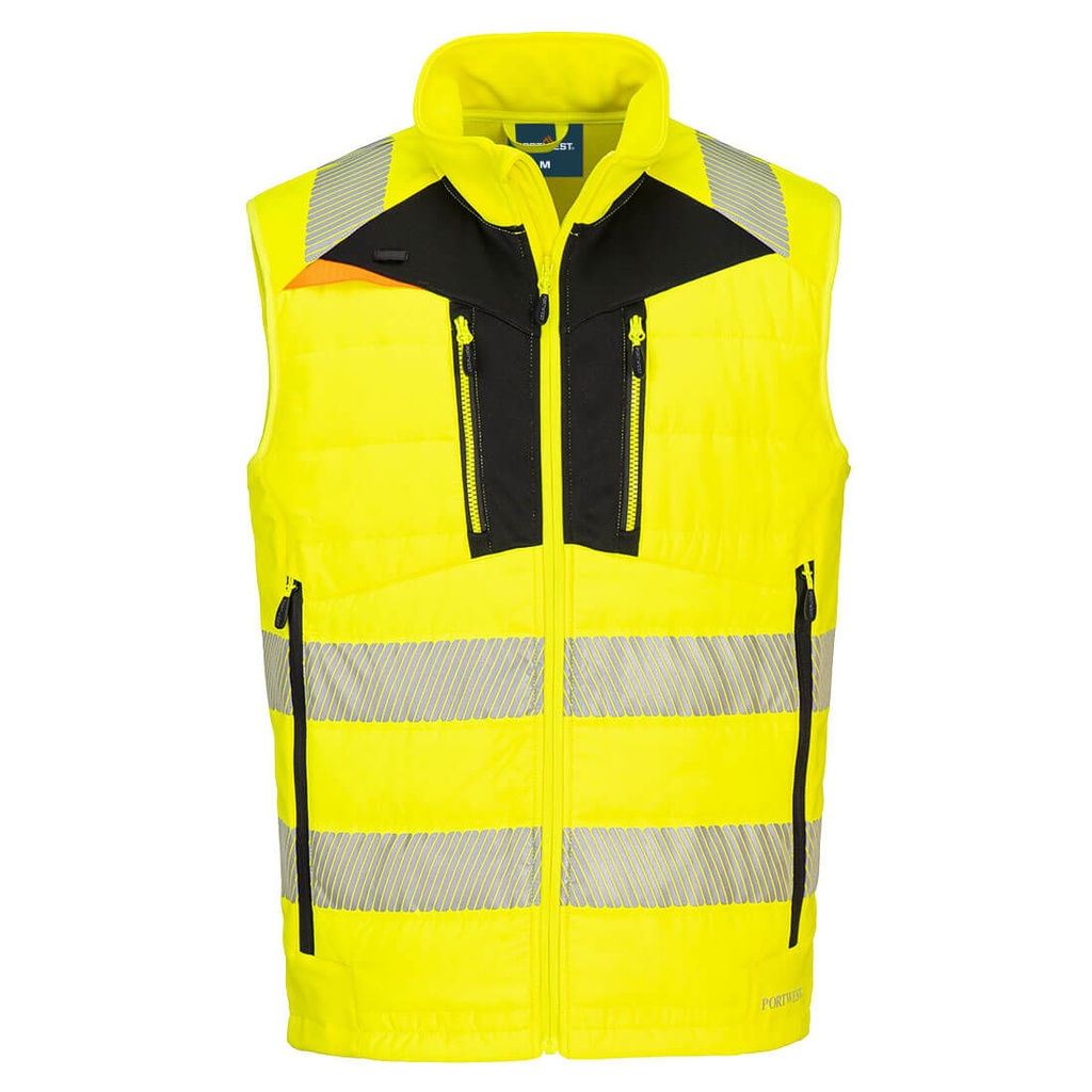 PORTWEST® DX4 Hi-Vis Softshell Winterweste - DX479