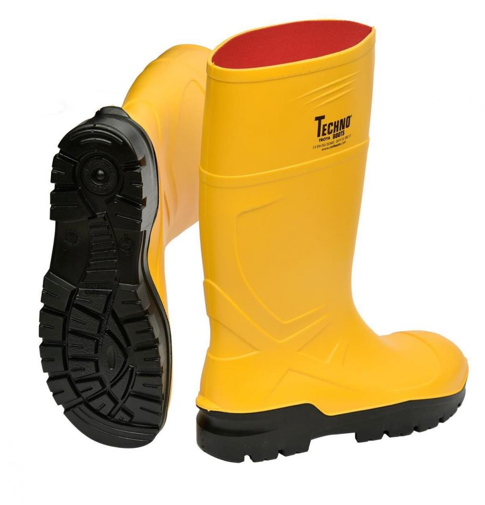 TECHNO® *RÖNNE* PU-STIEFEL S5 CI SRC gelb