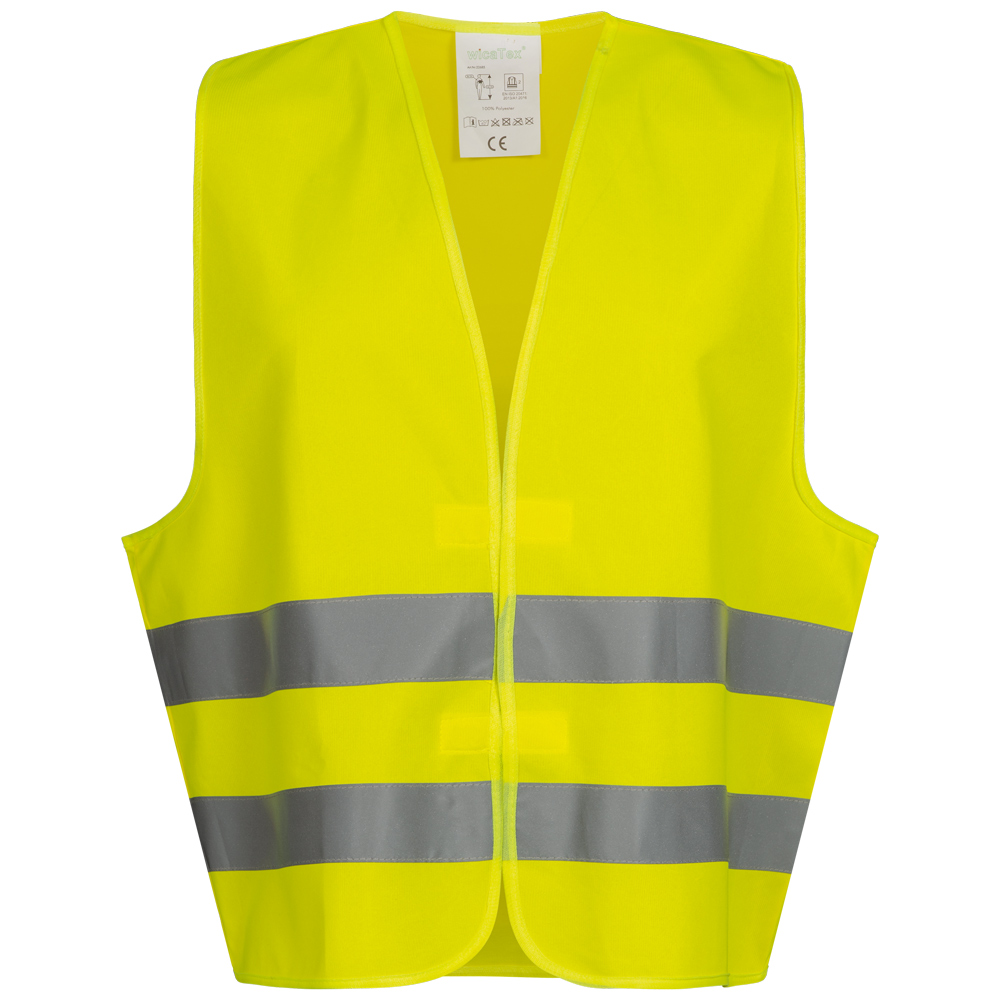 wicaTex® *HARALD* POLYESTER-WARNWESTE GELB