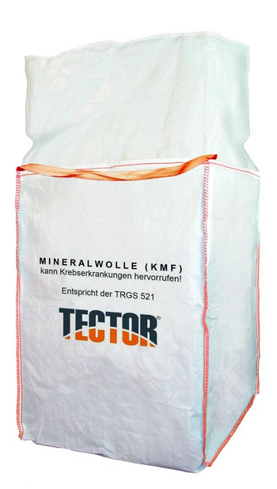 TECTOR® BIGBAG MINERALWOLLE M. 2 HEBESCHLAUFEN