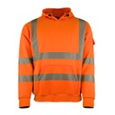LeiKaTex® HOODIE Kapuzen-Sweatshirt Warnschutz warnorange