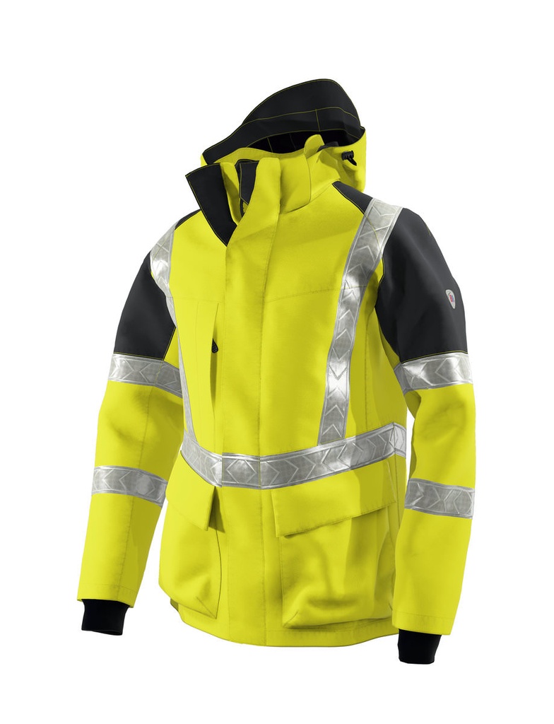 BProtected® Hi-Vis Stretch Warnschutz-Winterjacke 2033 880