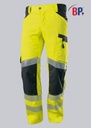 BProtected® Hi-Vis Stretch Warnschutz-Stretch-Hose mit Knietaschen 2040-844