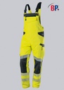 BProtected® Hi-Vis Stretch Warnschutz-Stretch-Latzhose mit Knietaschen 2041-844