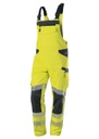 BProtected® Hi-Vis Stretch Warnschutz-Stretch-Latzhose mit Knietaschen 2041-844