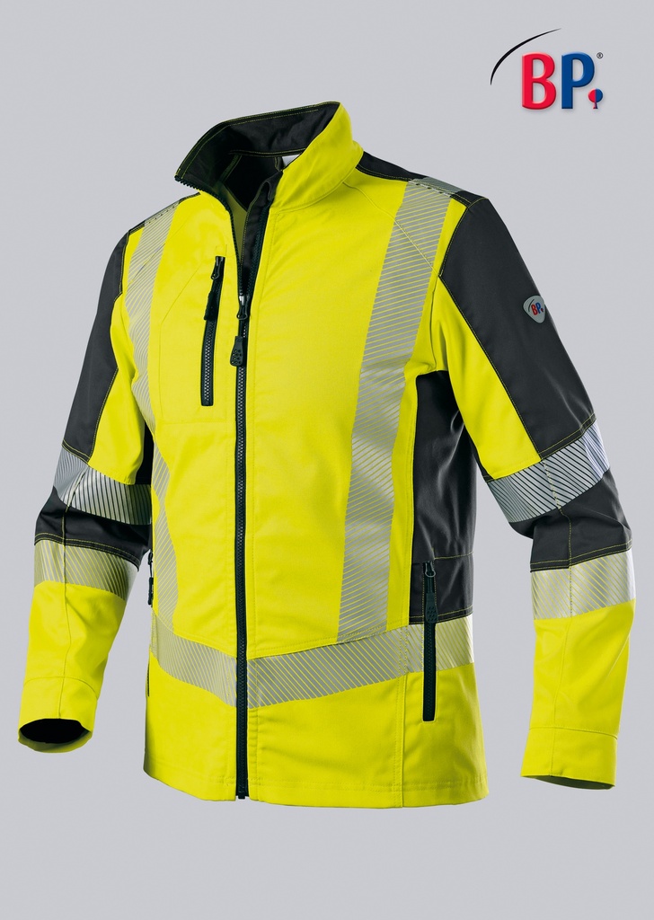 BProtected® Hi-Vis Stretch Warnschutz-Stretch-Jacke 2042-844