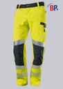 BProtected® Hi-Vis Stretch Leichte Warnschutz-Stretch-Hose mit Knietaschen 2043-847