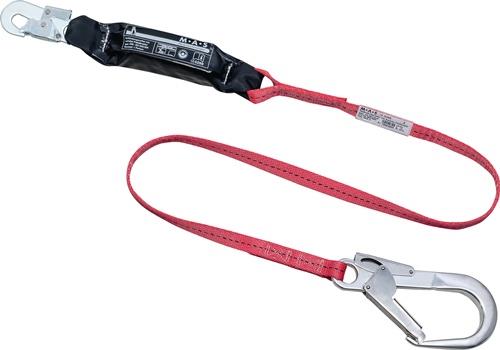 MAS Safety Bandfalldämpfer-Verbindungsmittel Tyger 3 EN 354 + 355 27mm Gurtband 2,0 m, Haken MAS 51+MAS 65