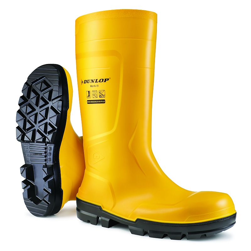 R.L. Dunlop NB2JF01 S5-Stiefel WORK-IT FULL SAFETY gelb