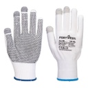 PORTWEST® Grip 13 PVC gepunkteter Touchscreen-Handschuh (Pk12) - A118