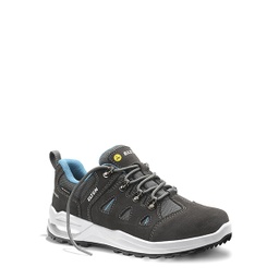 [974270-41] ELTEN Berufshalbschuh ENYA XXF GTX grey-turquoise Low ESD O2 WR CI (41)