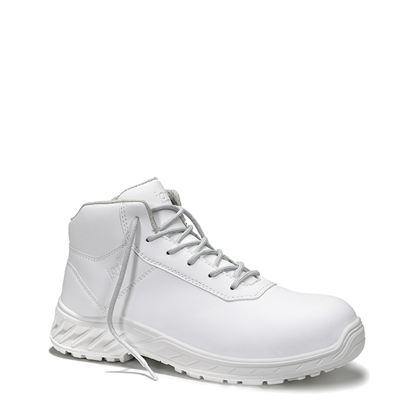JORI Sicherheitsschnürstiefel jo_CLEAN Loop white Mid ESD S3S