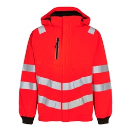 [1246-930-4720-5XL] F.ENGEL Safety Pilotjacke (Rot/Schwarz, 5XL)