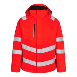 [1946-930-4720-5XL] F.ENGEL Safety Winterjacke (Rot/Schwarz, 5XL)