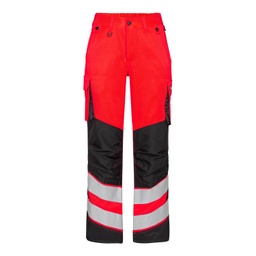 [2543-319-4720-46] F.ENGEL Safety Light Damenhose (Rot/Schwarz, 46)