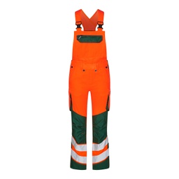 [3543-319-101-40] F.ENGEL Safety Light Damenlatzhose (Orange/Grün, 40)