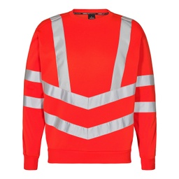 [8021-241-47-5XL] F.ENGEL Safety Sweatshirt (Rot, 5XL)