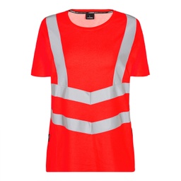 [9542-182-47-2XL] F.ENGEL Safety Damen T-Shirt (Rot, 2XL)