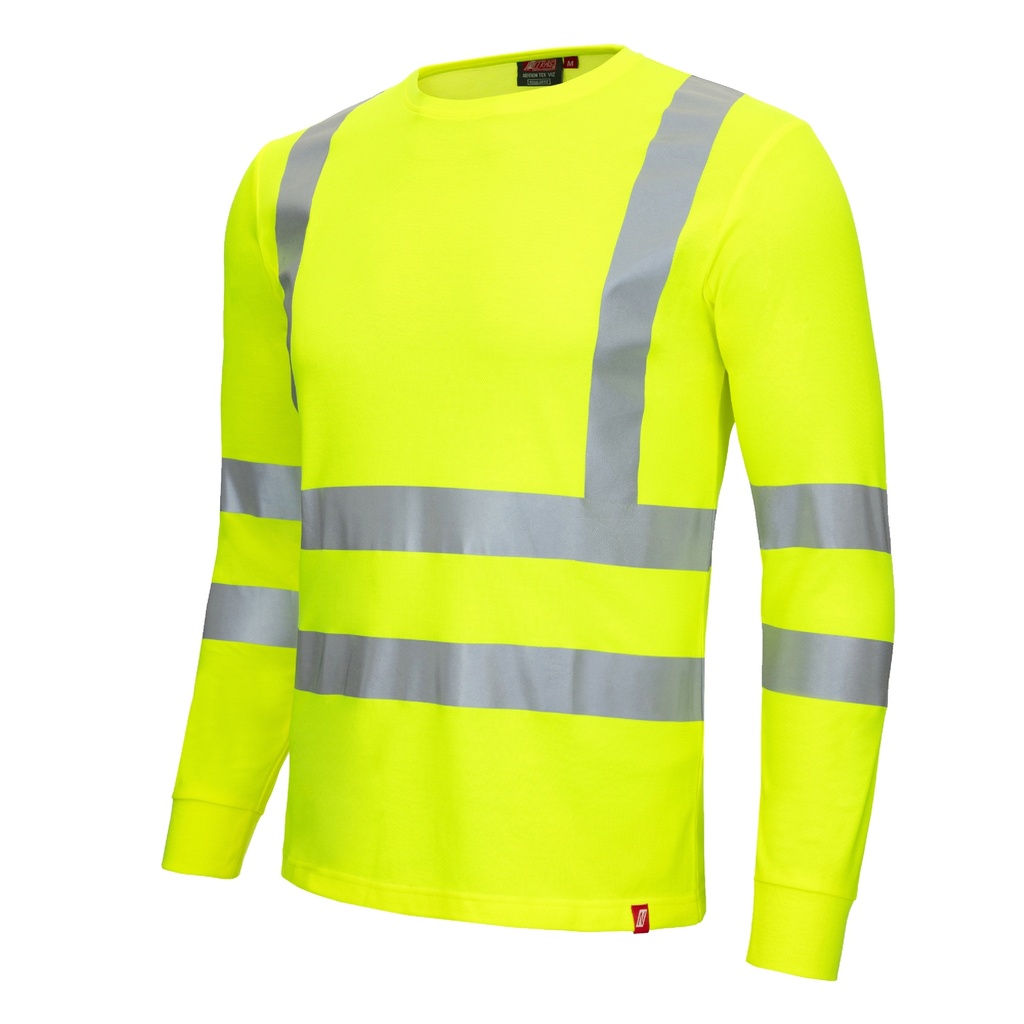 NITRAS® Warnschutz-Langarm-Shirt 7009 // MOTION TEX VIZ