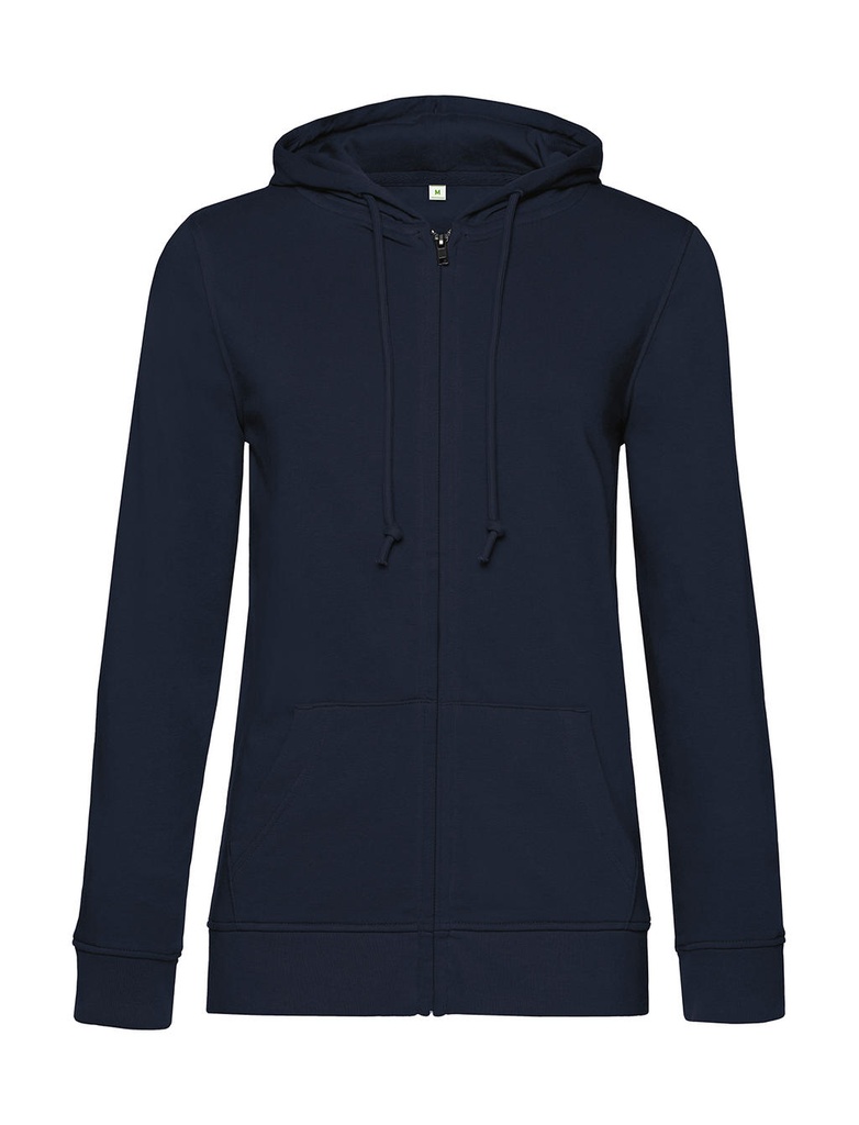 B&amp;C Organic Inspire Zipped Hood /women