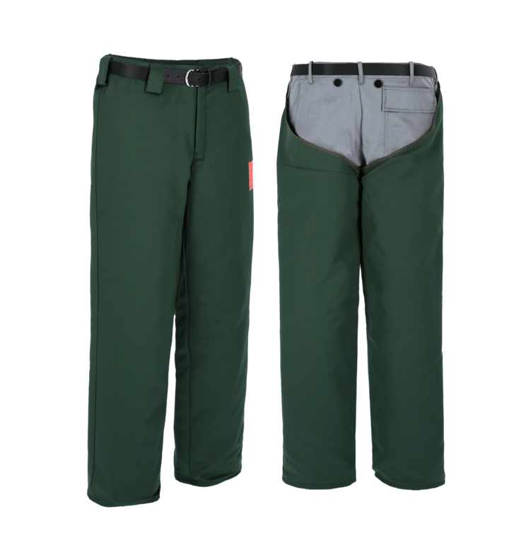 NI Forstschutz Standard FO Schnittschutz-Beinlinge, Form C, grün