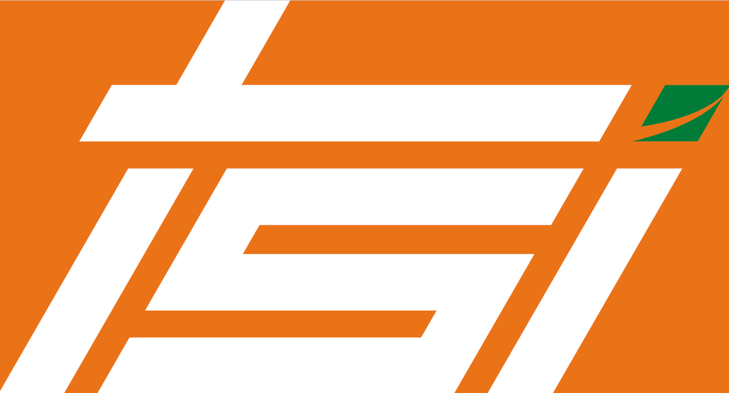 Logopatch "tsi" 2fbg. ca.8cm