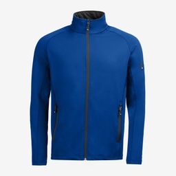 [79021-36-XL] FHB KUNO Jersey-Fleecejacke ( royalblau, XL)