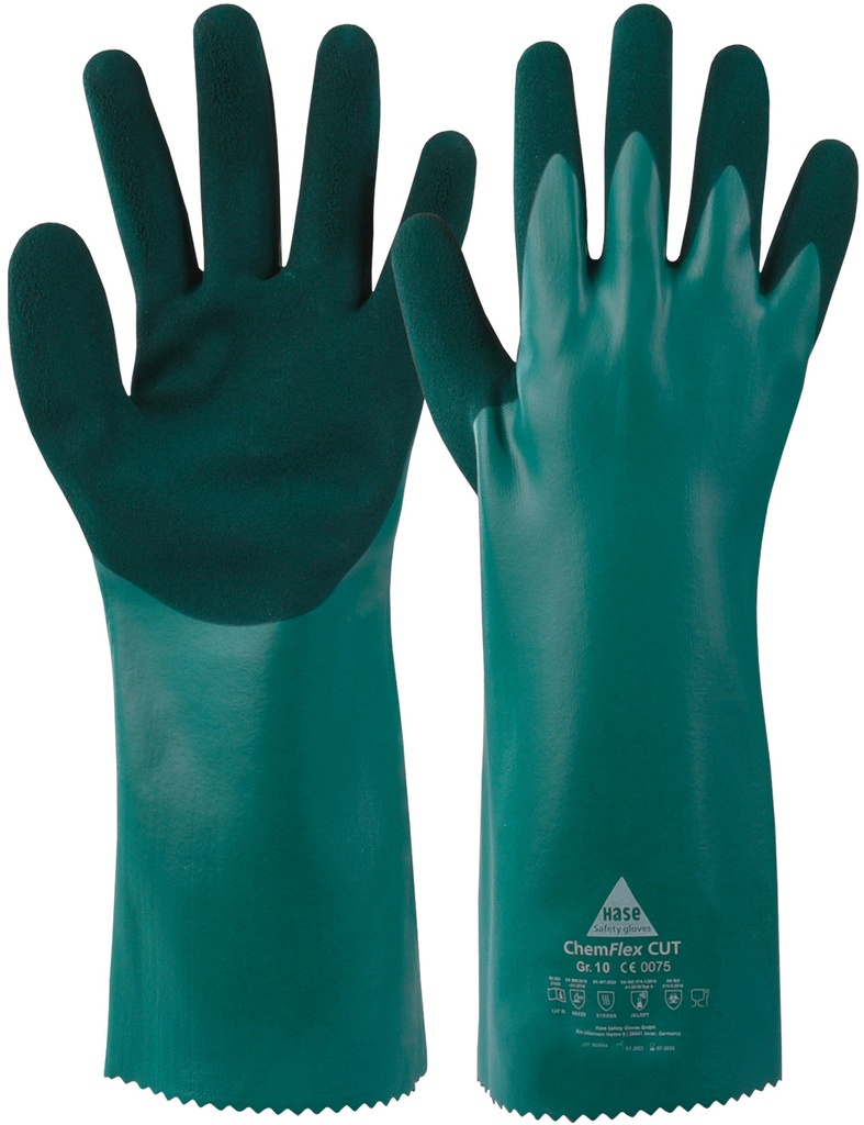 HASE Schutzhandschuhe Chemie/Einweg CHEMFLEX 35 CUT