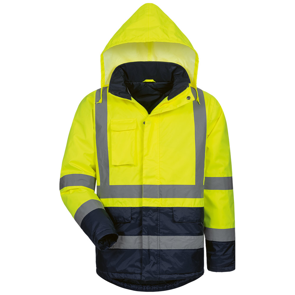 SAFESTYLE® *HARRY* WARNSCHUTZPARKA GELB/MARINE