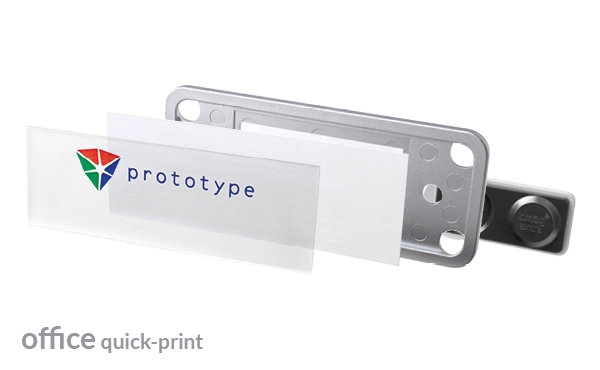 badgetec® Ersatzsichtscheibe office 40 "quick-print" - Motiv nach Wahl -