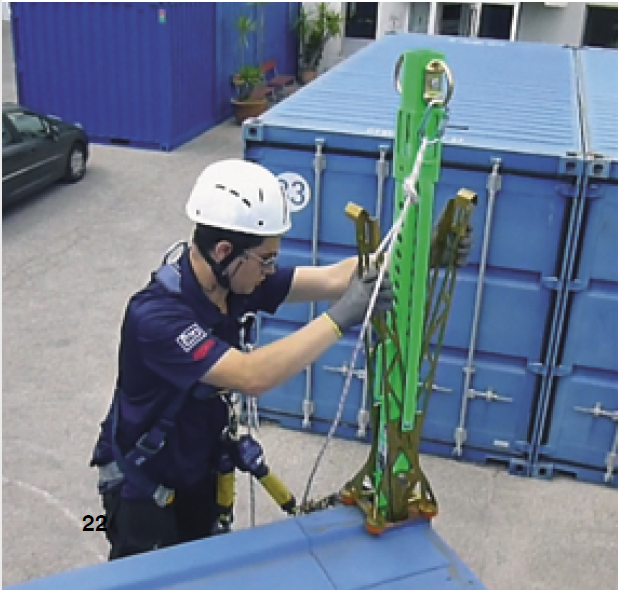 3M DBI-SALA® Modulare Hebesysteme-ISO Container-Mast Größe 1,25m