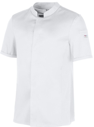 [12/1378/01/3XL] LEIBER Herren Kochhemd 12/1378 (weiß, 3XL)