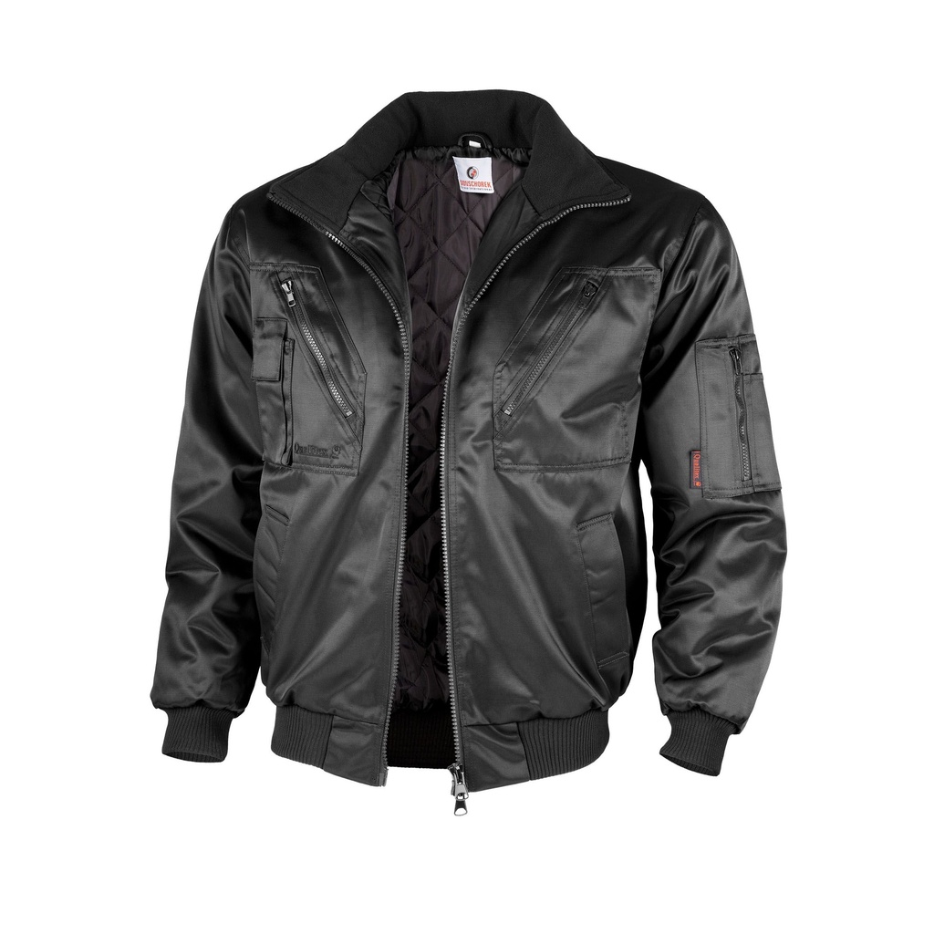 QUALITEX Pilotenjacke mit festem Arm &amp; Steppfutter