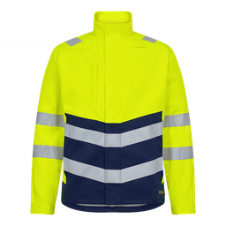 [1321-188-38165-5XL] F.ENGEL Safety+ Arbeitsjacke (Gelb/Blue Ink, 5XL)