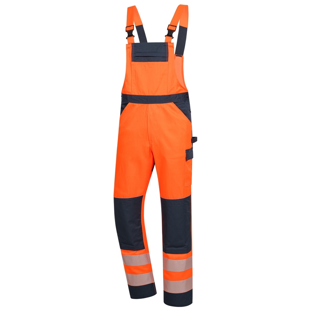 NITRAS® Warnschutz-Latzhose 7572 // MOTION TEX VIZ