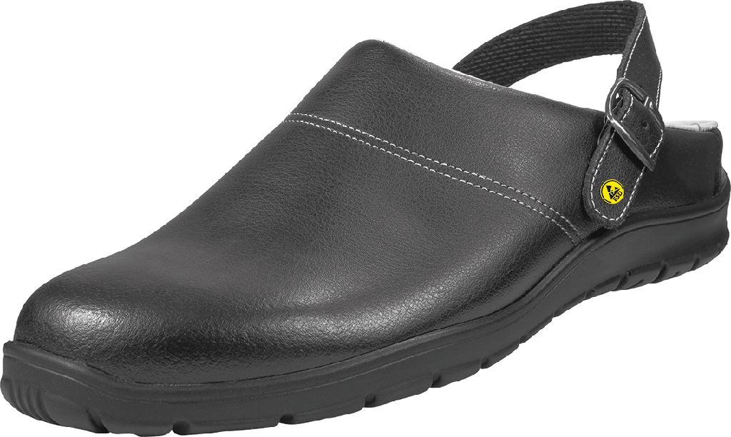 SCHÜRR AGO SANDALEN Clog Straubing OB ESD schwarz
