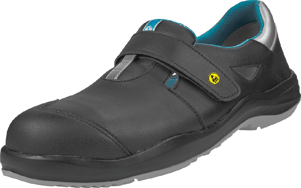 SCHÜRR EXPERT Halbschuh Jena O1 ESD Klett schwarz