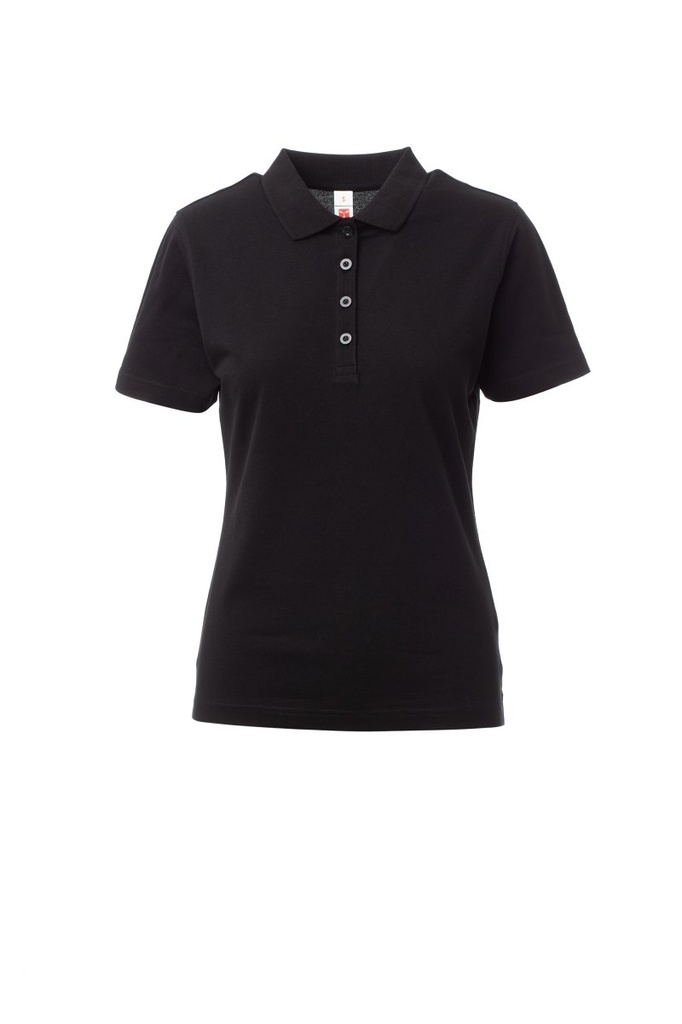 PAYPER ROME LADY Poloshirts_Kurzärmelig_Tailliertes Damen-Poloshirt, Kurzärmelig, 4 Knöpfe