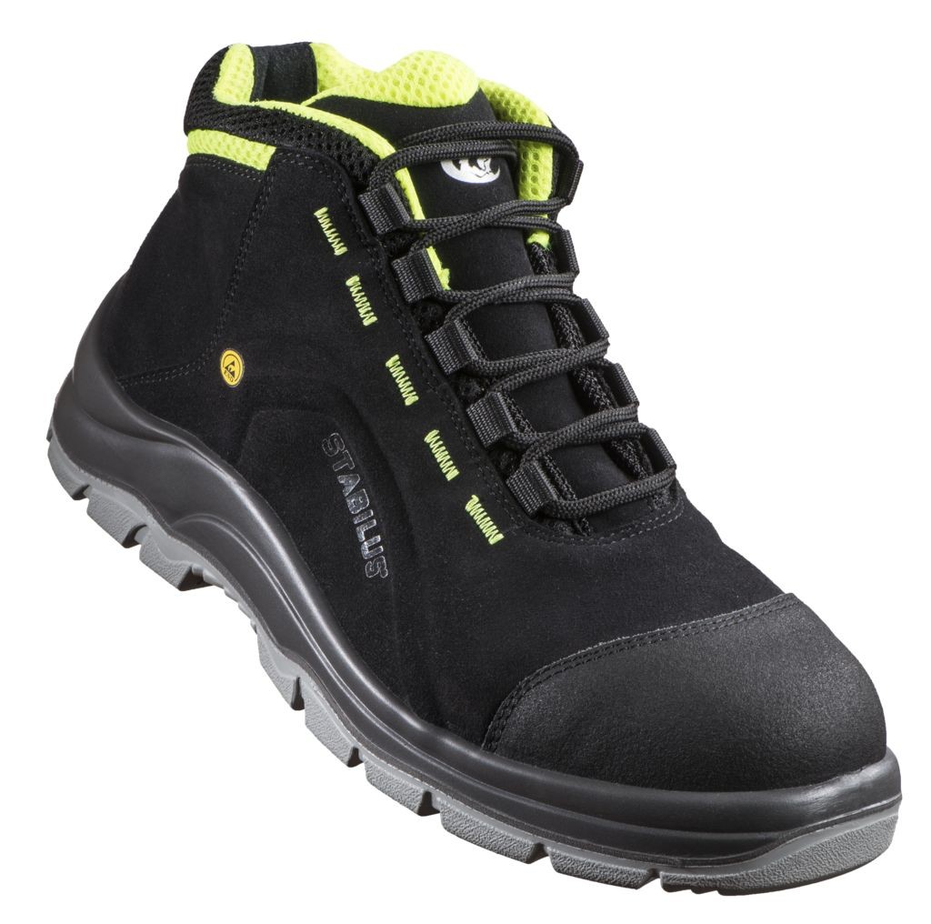 stabilus® knöchelhoher Sicherheitsschuh HEINZ MID ESD S3