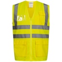 SAFESTYLE® *ALBIN* WARNSCHUTZWESTE GELB