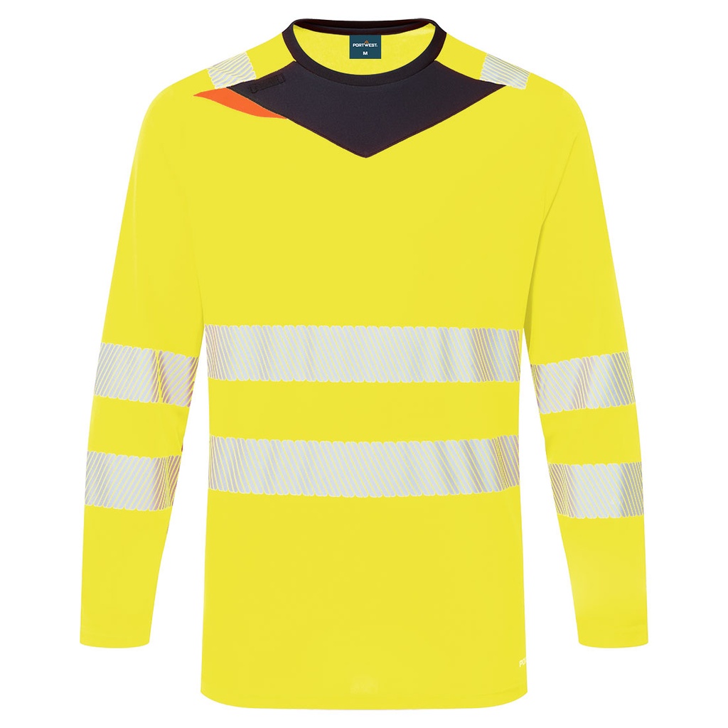 PORTWEST® DX4 Hi-Vis T-Shirt langarm - DX416