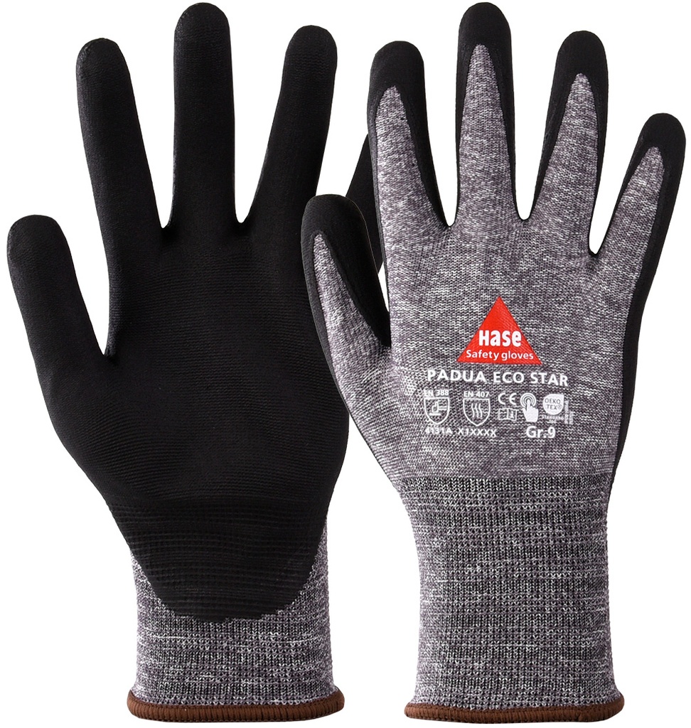 HASE Handschuhe Montage Feinstrick PADUA ECO STAR